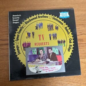 TV Requests Gospel Singers Blackwood Brothers Speer Family LP Vinyl Record‎